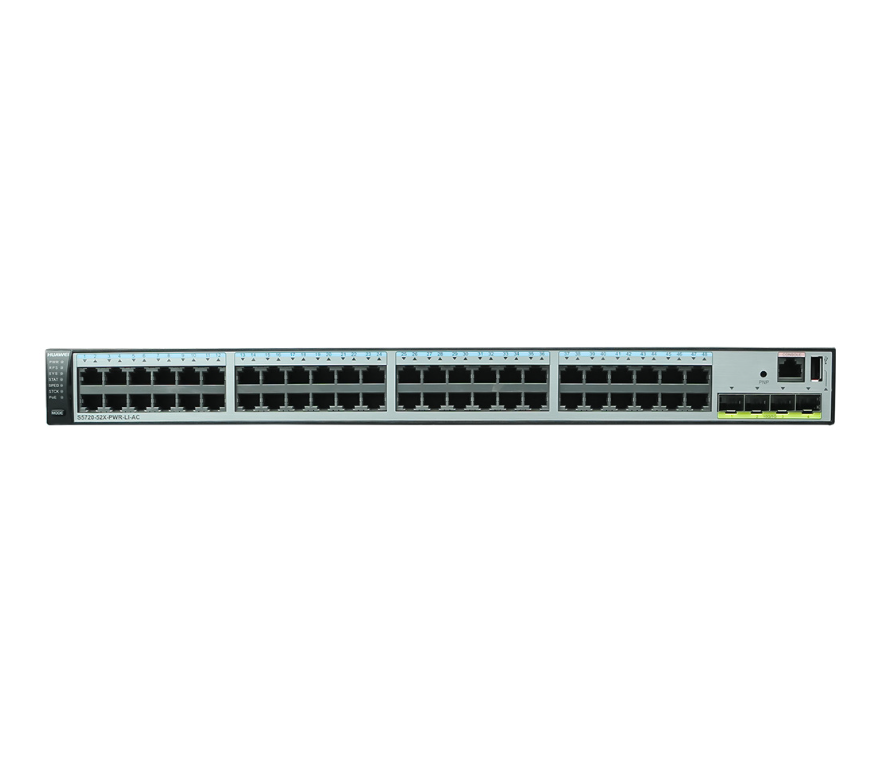Huawei S5720-52X-LI-AC Switch (48x1GbE, 4x10GbE) смарт свич