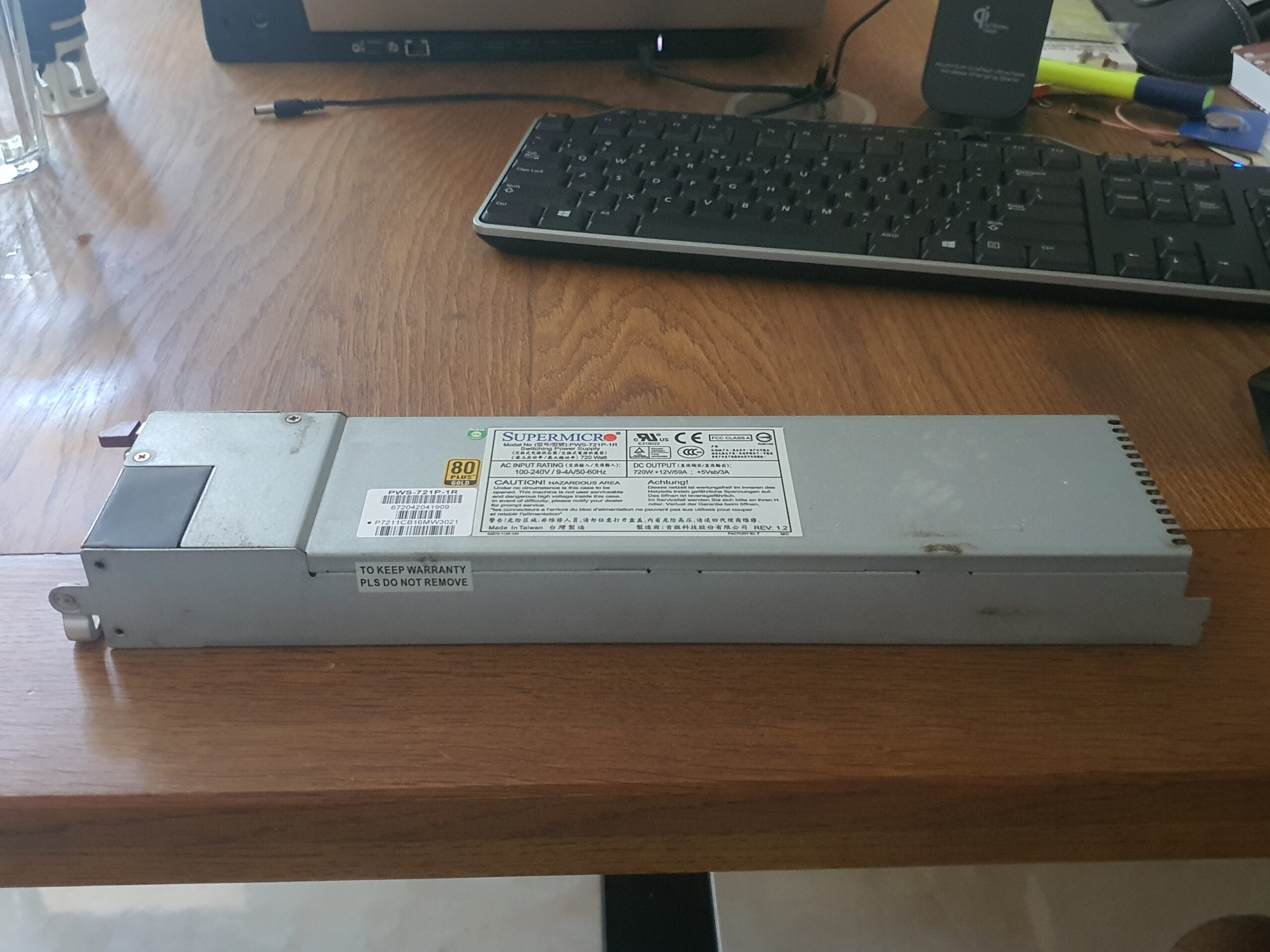 Supermicro PWS-721P-1R 720W Редудантна серверска напајања - Слика 3